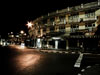 Old building at midnight